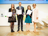 Lisa-Marie Wagner, Johannes Reiter, Julia Weber, Johanna Mikl-Leitner